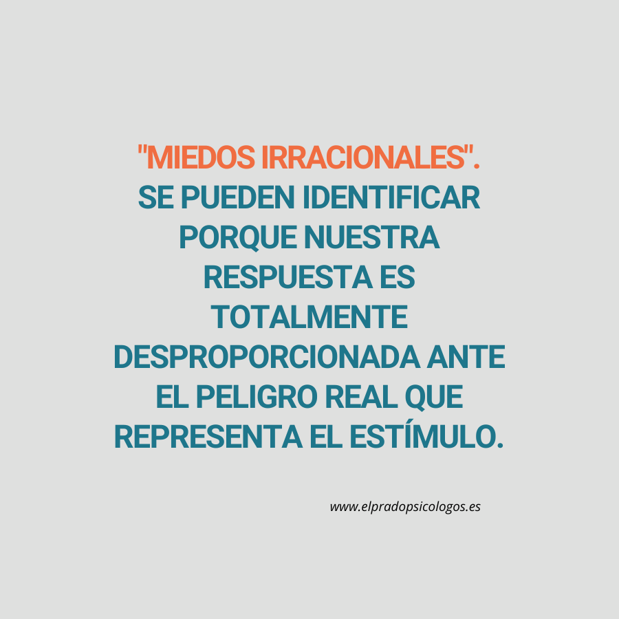 miedos irracionales miedo irracional